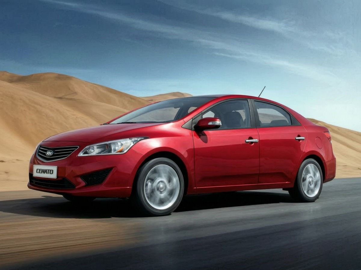 Яркая Kia Cerato II на автомате! Редкий цвет!